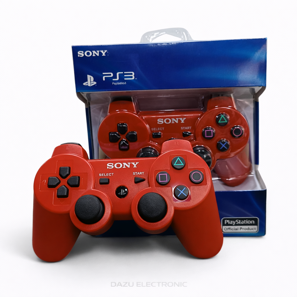 Control Inalámbrico Rojo para PS3