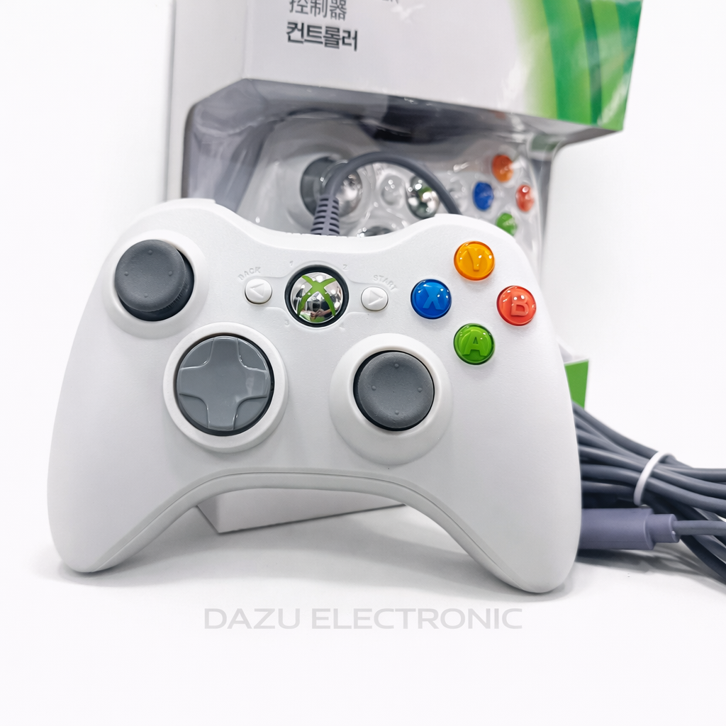 Control Alámbrico para Xbox 360 y PC