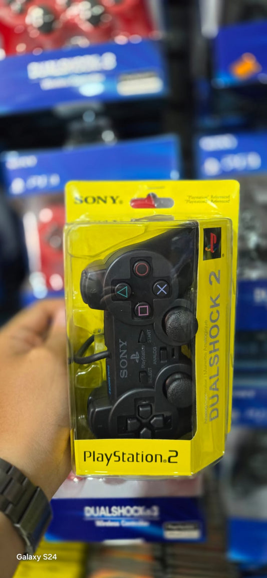 🎮 Control Alámbrico para PS2 – Precisión y Durabilidad Garantizada