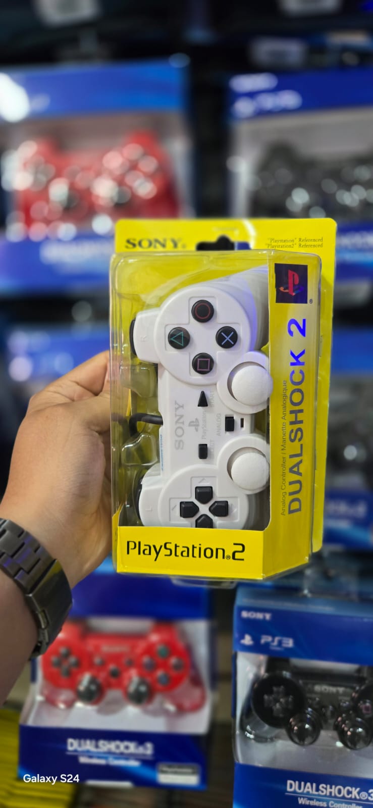 🎮 Control Alámbrico para PS2 – Precisión y Durabilidad Garantizada
