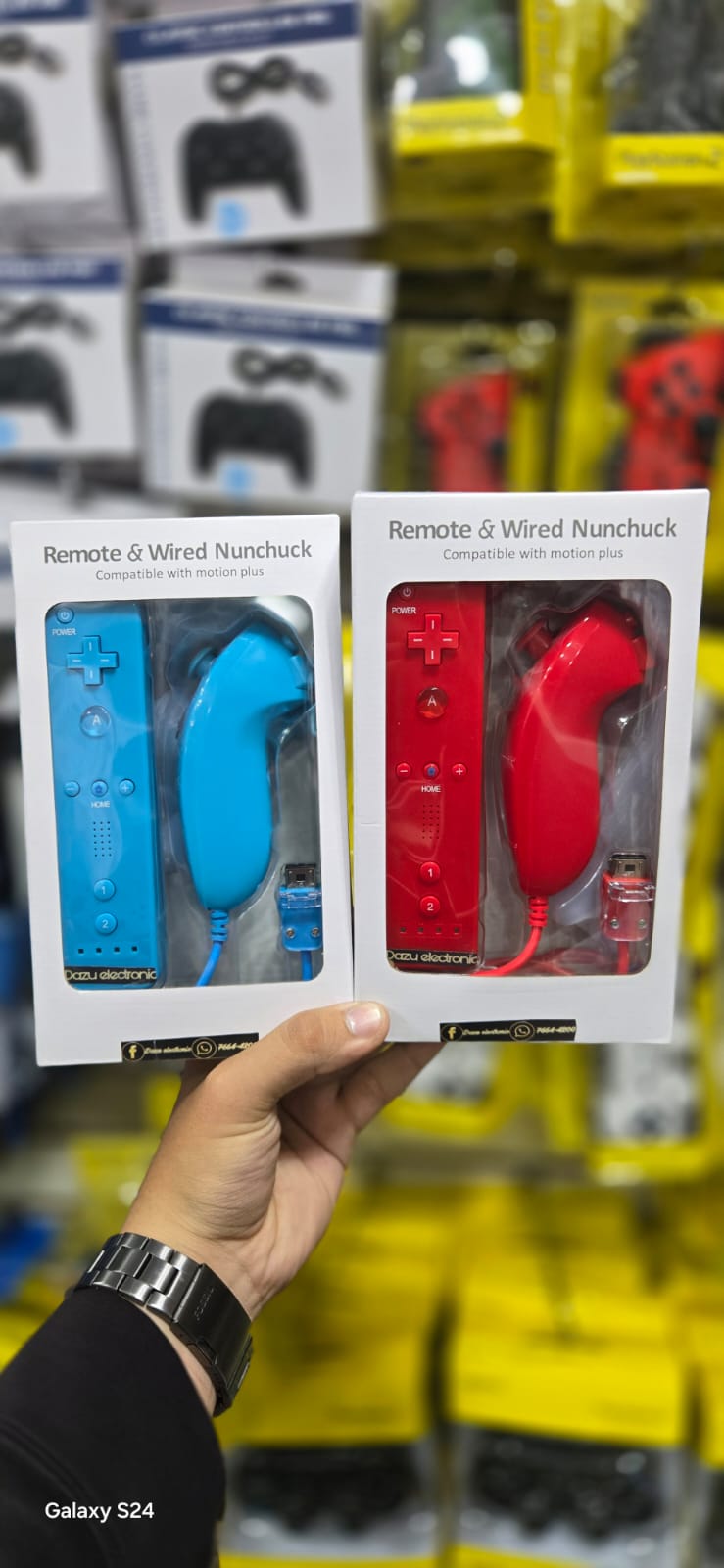 🎮 Control Compatible Wii / Wii U – Inalámbrico
