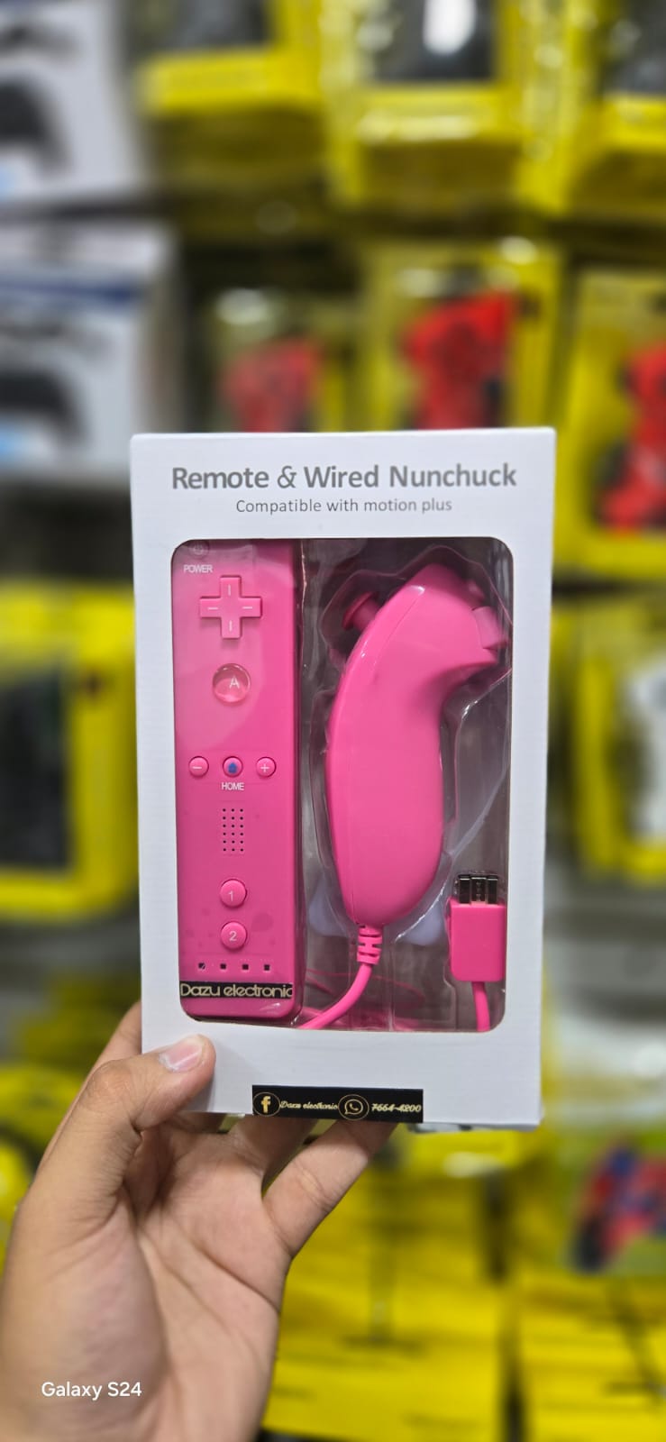 🎮 Control Compatible Wii / Wii U – Inalámbrico