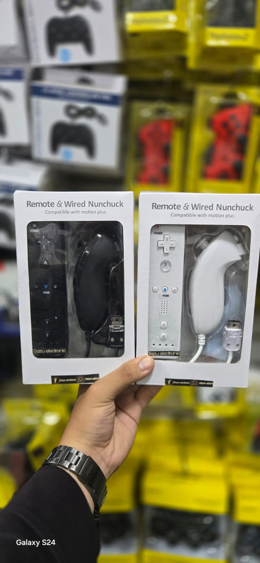 🎮 Control Compatible Wii / Wii U – Inalámbrico